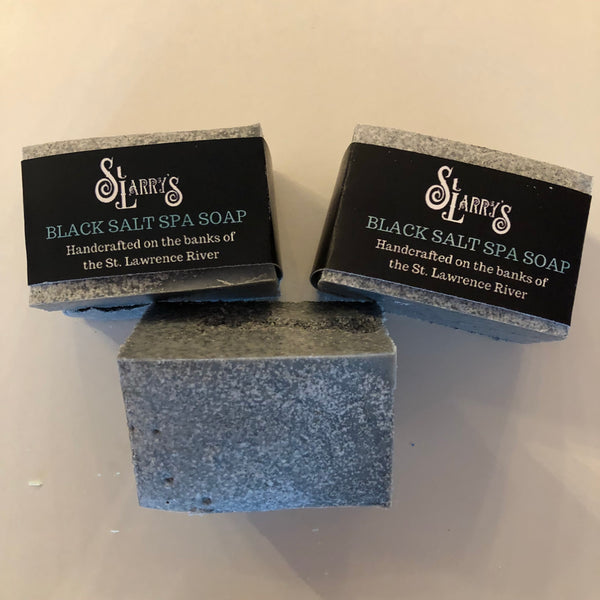 Black Salt Spa Soap